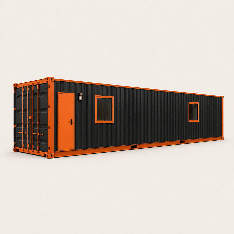 40′ × 8′ option